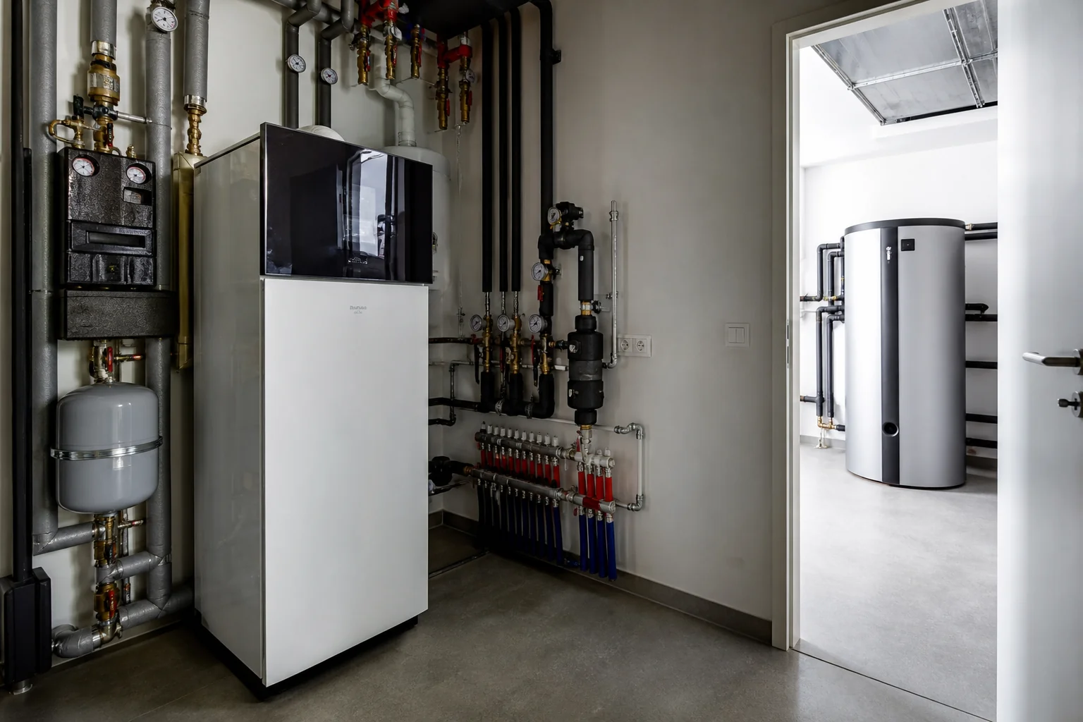 Pompa di calore integrata in un impianto residenziale TLC Enterprise